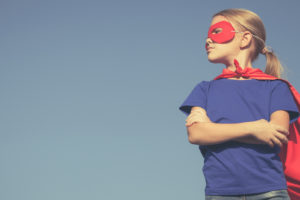 Be Your Own Hero Super Girl